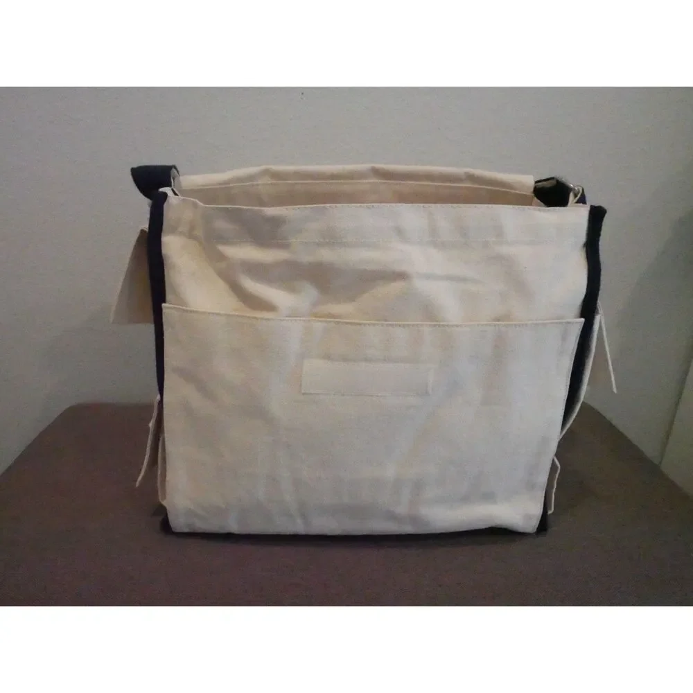 Canvas Scrapbook Tote Messenger Bag Paint Me Craft Organizer Cotton New